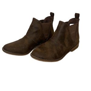 Womens Rocket Dog brown booties size 7